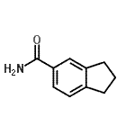 CAS 登录号：103204-17-7， 5-茚满甲酰胺