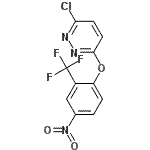 CAS#: 103317-55-1， 3-Chloro-6-[4-Nitro-2-(Trifluoromethyl)Phenoxy]Pyridazine