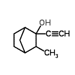 CAS 登录号：103386-81-8， 2-乙炔基-3-甲基双环[2.2.1]庚烷-2-醇
