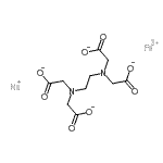 CAS 登录号：10346-69-7， 铁(3+)钠2,2',2'',2'''-(1,2-乙二基二次氮基)四乙酸酯(1:1:1)
