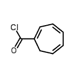 CAS 登录号：103533-75-1， 1,3,5-环庚三烯-1-甲酰氯