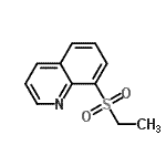 CAS 登录号：103646-26-0， 8-(乙基磺酰基)喹啉