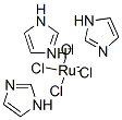CAS 登录号：103875-27-0， 反式-咪唑鎓-二咪唑四氯钌酸盐(III)