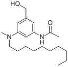 CAS#: 103955-90-4， N-[3-(Decyl-Methylamino)-5-(Hydroxymethyl)Phenyl]Acetamide