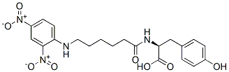 CAS 登录号：104077-24-9， (2S)-2-[6-[(2,4-二硝基苯基)氨基]己酰氨基]-3-(4-羟基苯基)丙酸