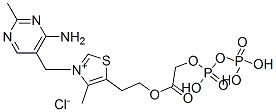 CAS#: 104114-88-7， 2-[3-[(4-Amino-2-Methylpyrimidin-5-Yl)Methyl]-4-Methyl-1,3-Thiazol-3-Ium-5-Yl]Ethyl 2-(Hydroxy-Phosphonooxyphosphoryl)Oxyacetate Chloride