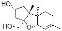 CAS 登录号：104148-45-0， (2R,3aR,4aS,8aR,8bR)-3a-(羟基甲基)-6,8a,8b-三甲基-1,2,3,4a,7,8-六氢环戊并[b][1]苯并呋喃-2-醇
