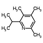 CAS 登录号：104223-91-8， 2-异丙基-3,4,6-三甲基吡啶