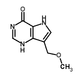 CAS#: 104303-74-4， 7-(Methoxymethyl)-1,5-Dihydro-4H-Pyrrolo[3,2-d]Pyrimidin-4-One