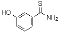 结构式 CAS# 104317-54-6, 3-羟基苯硫代甲酰胺