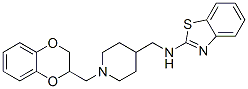 CAS 登录号：104383-18-8， N-[[1-(2,3-二氢-1,4-苯并二氧杂环己-2-基甲基)哌啶-4-基]甲基]-1,3-苯并噻唑-2-胺