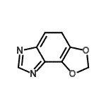 CAS 登录号：104399-60-2， 4H-[1,3]二氧杂环戊并[4,5-e]苯并咪唑