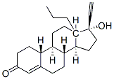 CAS 登录号：1044-96-8， (8R,9S,10R,14S)-17-乙炔基-17-羟基-13-丙基-1,2,6,7,8,9,10,11,12,14,15,16-十二氢环戊烯并[a]菲-3-酮