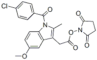 CAS#: 104425-42-5， (2,5-Dioxopyrrolidin-1-Yl) 2-[1-(4-Chlorobenzoyl)-5-Methoxy-2-Methylindol-3-Yl]Acetate