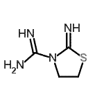CAS 登录号：10455-64-8， 2-亚氨基-1,3-噻唑烷-3-甲脒