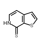 CAS 登录号：104587-44-2， 噻吩并[2,3-c]吡啶-7(6H)-硫酮