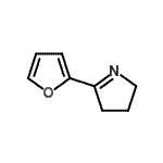 CAS 登录号：104704-31-6， 5-(2-呋喃基)-3,4-二氢-2H-吡咯