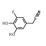 CAS 登录号：104716-76-9， (3-氟-4,5-二羟基苯基)乙腈