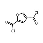 CAS 登录号：104721-75-7， 2,4-呋喃二羰基二氯化物