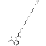 CAS 登录号：104809-27-0， 2-硝基苯基硬脂酸酯