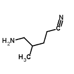 CAS#: 10483-15-5， 5-Amino-4-Methylpentanenitrile