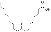 CAS 登录号：104855-13-2， 9-碘十八烷酸