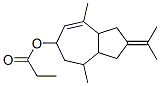 CAS 登录号:10486-26-7, 1,2,3,3a,4,5,6,8a-八氢-2-异亚丙基-4,8-二甲基薁-6-基丙酸酯