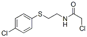 CAS 登录号：104864-59-7， 2-氯-N-[2-(4-氯苯基)巯基乙基]乙酰胺