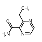 CAS 登录号：104893-53-0， 3-乙基-2-吡嗪甲酰胺