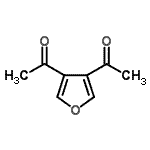 CAS 登录号：104919-75-7， 1,1'-(3,4-呋喃二基)二乙酮