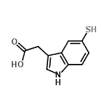 CAS 登录号：104972-22-7， (5-硫基-1H-吲哚-3-基)乙酸