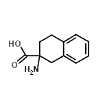 CAS 登录号：104974-45-0， 2-氨基-1,2,3,4-四氢-2-萘甲酸