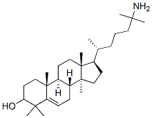 CAS#: 104987-51-1， (3S,10S,13R,14R,17S)-17-[(2R)-6-Amino-6-Methylheptan-2-Yl]-4,4,10,13,14-Pentamethyl-2,3,5,6,7,11,12,15,16,17-Decahydro-1H-Cyclopenta[a]Phenanthren-3-Ol