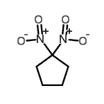 CAS 登录号：10515-17-0， 1,1-二硝基环戊烷