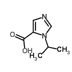 CAS 登录号：105293-81-0， 1-异丙基-1H-咪唑-5-羧酸