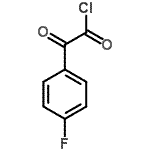 CAS 登录号：105457-90-7， (4-氟苯基)(氧代)乙酰氯