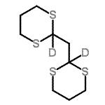 CAS#: 105479-87-6， 2,2'-Methylenebis[(2-<Sup>2</Sup>H)-1,3-Dithiane]
