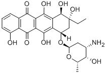 CAS#: 105615-58-5， (7S,9R,10R)-7-[(2R,4S,5S,6S)-4-Amino-5-Hydroxy-6-Methyloxan-2-Yl]Oxy-9-Ethyl-4,6,9,10,11-Pentahydroxy-8,10-Dihydro-7H-Tetracene-5,12-Dione
