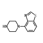 CAS 登录号：105685-43-6， 4-(1-哌嗪基)-1,3-苯并噻唑