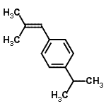 CAS#: 105737-90-4， 1-Isopropyl-4-(2-Methyl-1-Propen-1-Yl)Benzene