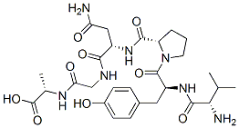 CAS#: 105760-58-5， (2S)-2-[[2-[[(2S)-4-Amino-2-[[(2S)-1-[(2S)-2-[[(2S)-2-Amino-3-Methylbutanoyl]Amino]-3-(4-Hydroxyphenyl)Propanoyl]Pyrrolidine-2-Carbonyl]Amino]-4-Oxobutanoyl]Amino]Acetyl]Amino]Propanoic Acid