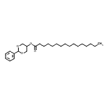 CAS 登录号：10588-87-1， 2-苯基-1,3-二恶烷-5-基棕榈酸酯