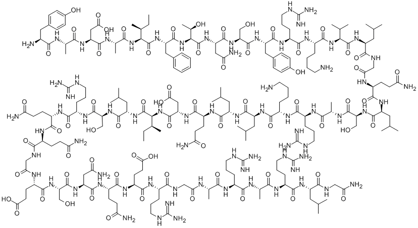 CAS#: 105953-59-1， 27-L-Leucine-44alpha-Glycinegrowth Hormone-Releasing Factor (Human)