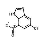 CAS#: 10597-49-6， 6-Chloro-4-Nitro-1H-Benzimidazole