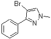 CAS#: 105994-55-6， 4-Bromo-1-Methyl-3-Phenyl-1H-Pyrazole