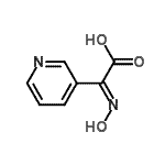 CAS 登录号：105997-35-1， (2E)-(羟基亚胺)(3-吡啶基)乙酸