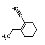 CAS 登录号：106011-72-7， 1-乙基-2-乙炔基环己烯