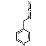 CAS 登录号：106244-99-9， 4-(异硫氰酸基甲基)吡啶