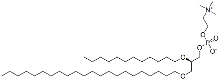 CAS#: 106268-90-0， [(2R)-3-Docosanoyloxy-2-Dodecanoyloxypropyl] 2-Trimethylazaniumylethyl Phosphate