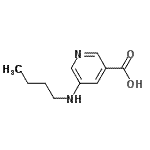 CAS#: 106339-53-1， 5-(Butylamino)Nicotinic Acid